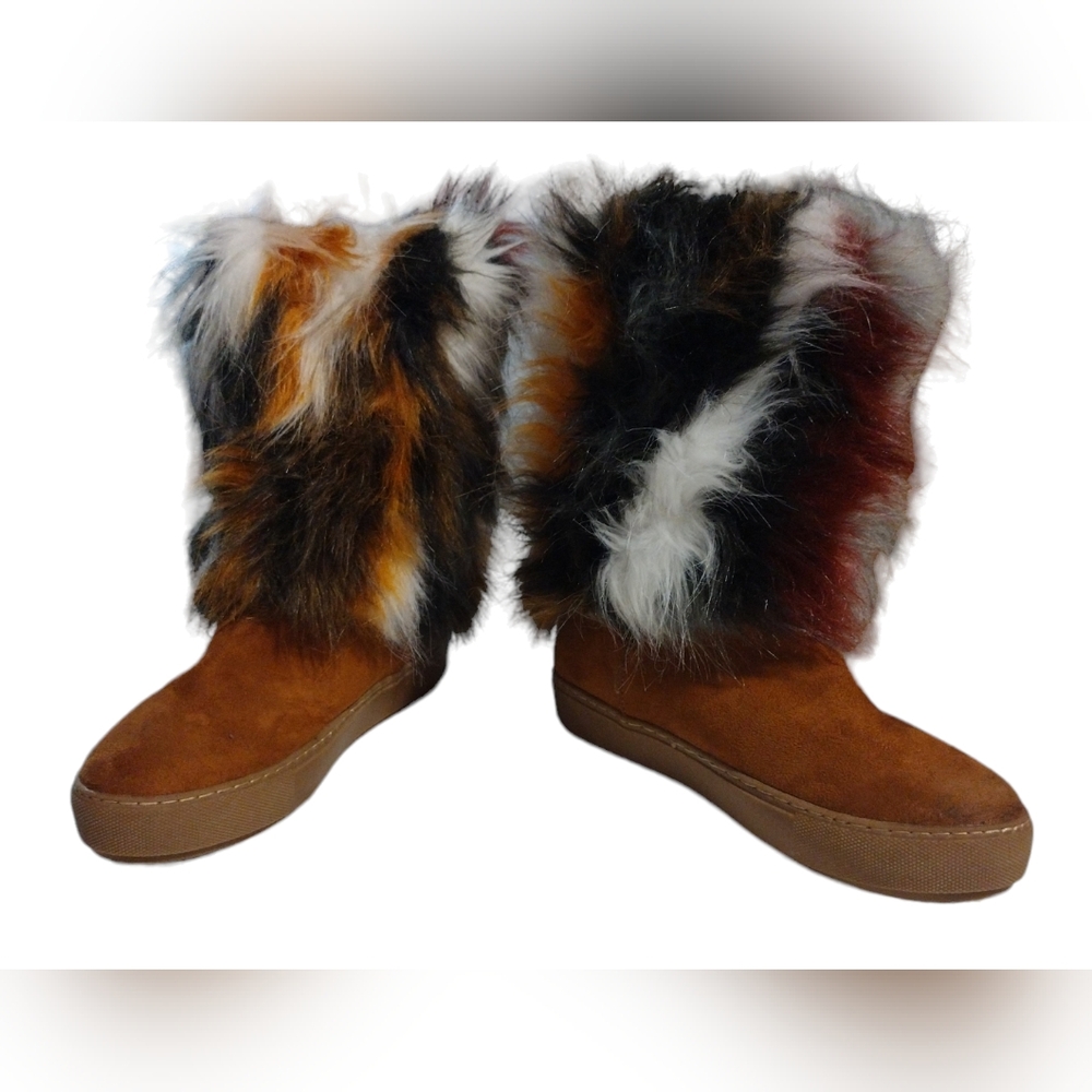 Penny Loves Kenny Faux Fur Boots